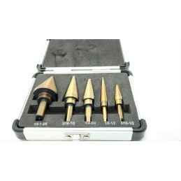 CAJA DE 5 MOLINOS DE FRESA CON COBALTO 3 a 35 mm