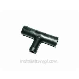Raccord T en plastique Ø16x16x16