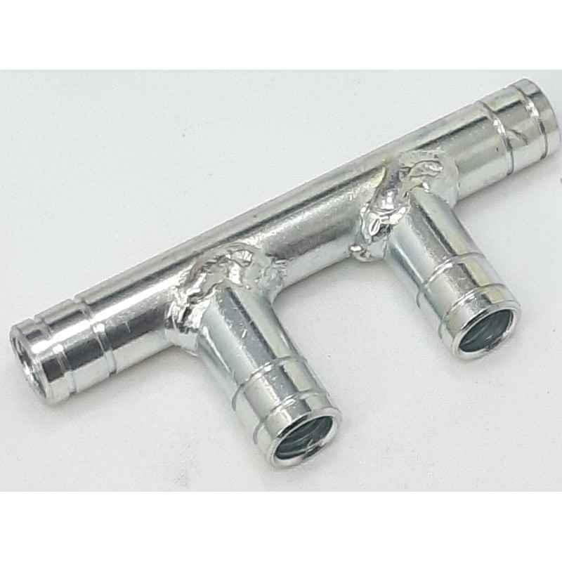 RACCORD T 2 ENTREE 2 SORTIES Ø16 GZ07-25-L20