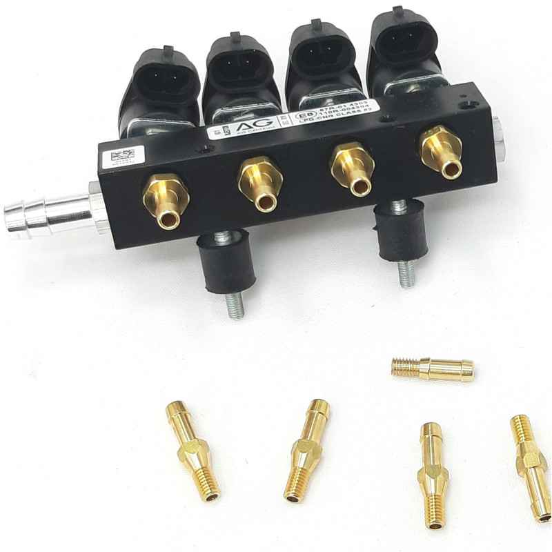 WTRYSKIWACZ RAIL 4 CYL HERKULES CZARNY 3 omy RAZ4N-E6