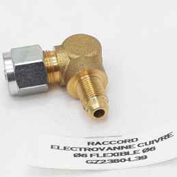 Ø6 FLEXIBLE Ø8 COBRE ELECTROVALVULA GZ2381-L39