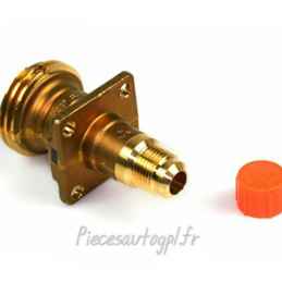 TAZZA DI RIEMPIMENTO ACME estremità diritta Coppa di riempimento ACME diritta per tubo flessibile (Belgio, Germania ...) v