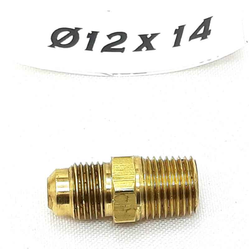 (a3) ŁĄCZNIK PROSTY BU TA GAZ Ø14X12 5/8-5040 -S84X12 5/8-5040 -K16