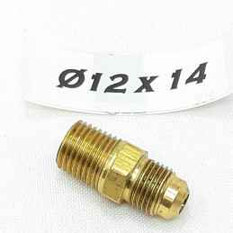 (a3) ŁĄCZNIK PROSTY BU TA GAZ Ø14X12 5/8-5040 -S84X12 5/8-5040 -K16