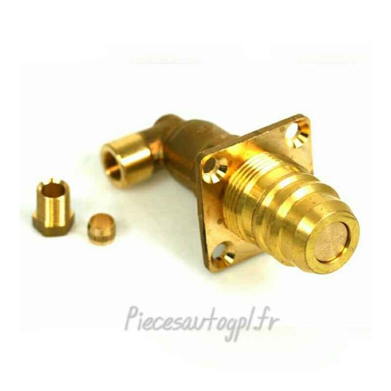 TAZZA DI RIEMPIMENTO EUROPE 90 ° D8 COPPER Coppa di riempimento europea 90 ° per tubo rame Diametro 8 (SPAGNA ...