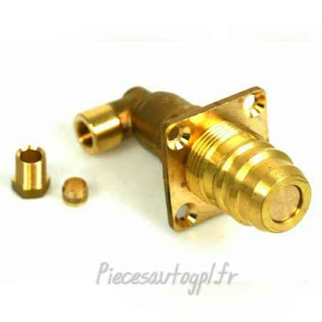 TAZZA DI RIEMPIMENTO EUROPE 90 ° D8 COPPER Coppa di riempimento europea 90 ° per tubo rame Diametro 8 (SPAGNA ...