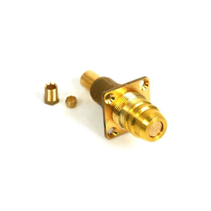 TAZZA DI RIEMPIMENTO EUROPEA DESTRA D8 COPPER Coppa di riempimento europea diritta per tubo rame Diametro 8 montato prin