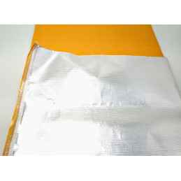 PLACA DE PROTECCION TERMICA ALUMINIO 33X33 cm PR3378