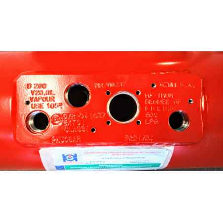 (4) SAMOCHÓD CAMPINGOWY ZBIORNIK LPG 23L Ø230 X L630mm