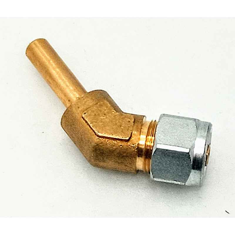 RACCORD COUDÉ CUIVRE FLEXÍVEL Ø8x08x 135°