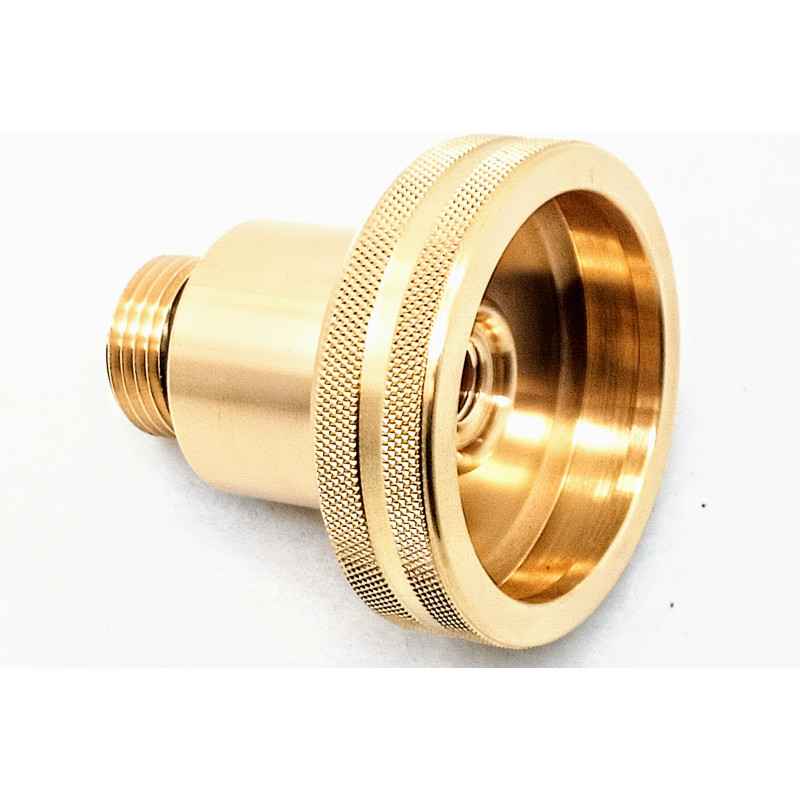 Adaptateur GPL Ø22 mm hauteur 57 mm baïonnette Pays-Bas France pour remplissage GPL