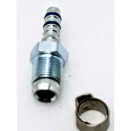 CONECTOR FLEXÍVEL DIREITO Ø8 PARKER