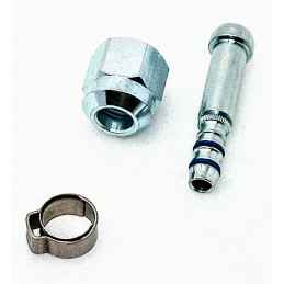 CONECTOR FLEXÍVEL DIREITO Ø8 PARKER