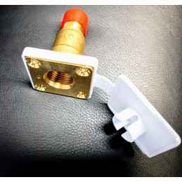 CARRO DE ACAMPAMENTO DE ENCHIMENTO DE TAMPÃO DE GLP BRANCO BB-2648-B16