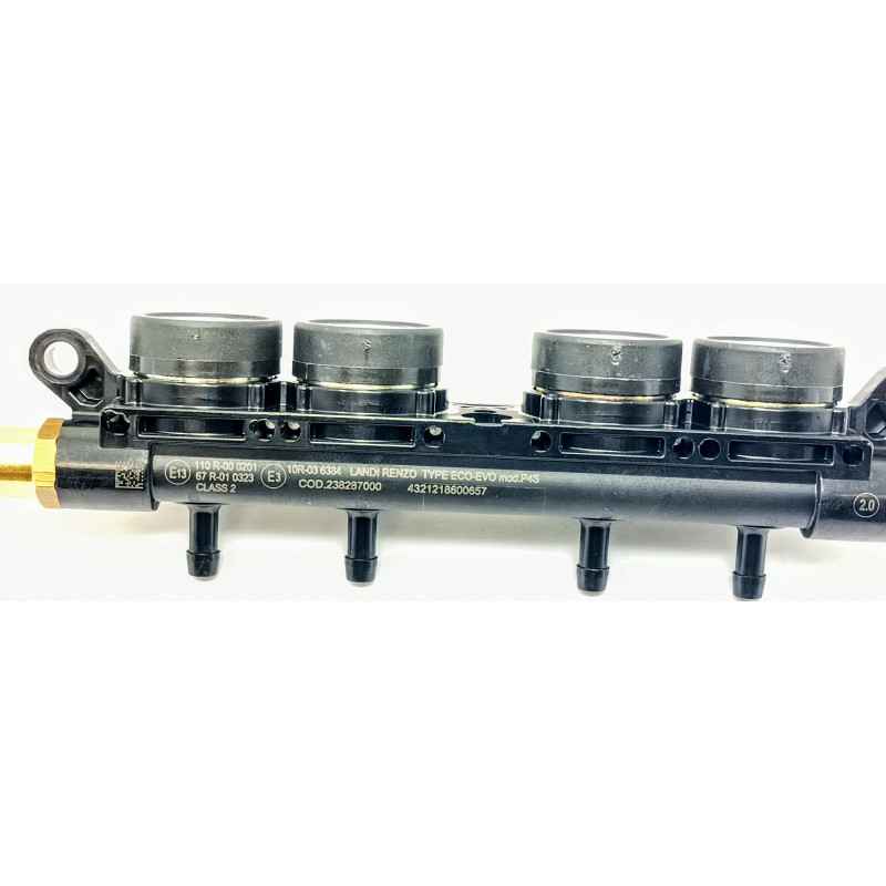 RAIL EVO LANDI RENZO 4 CYL WITH NOZZLES 2.0 LR238287000-E7