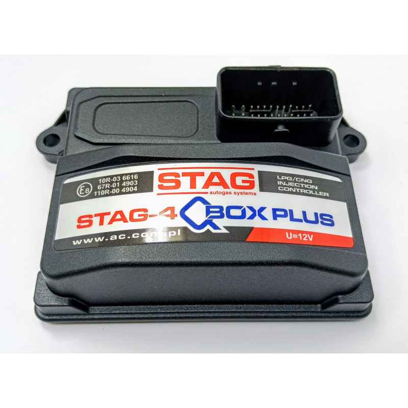 AC STAG 3-CYLOWY QBOX PLUS KOMPLETNY ZESTAW