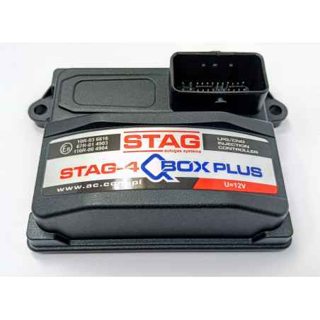 AC STAG 3-CYLOWY QBOX PLUS KOMPLETNY ZESTAW