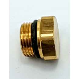 BOUCHON OBTURATEUR EN LAITON Ø14 X1.25  GZ-00-06-J32