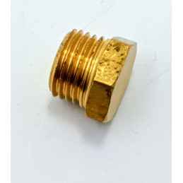 BOUCHON OBTURATEUR EN LAITON Ø8 X 1.  GZ-00-03-J32