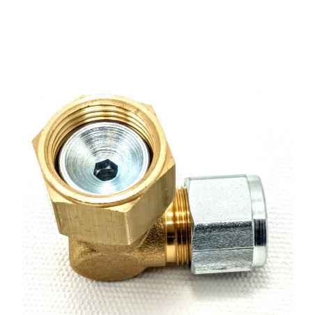 REDUTOR GIRATÓRIO DE 90° ENCHIMENTO DE GLP COM PLACA GZ-4002-L31