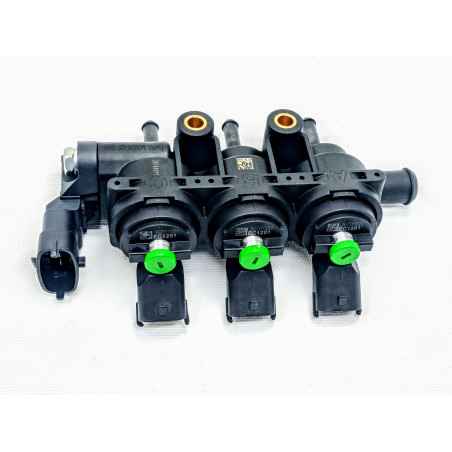 RAIL 3 GREEN INJECTORS DACIA INJ SEQ LANDI RENZO + SENSOR LR23800132