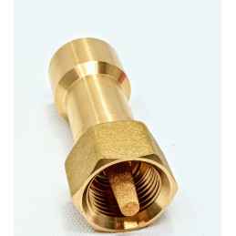 BOTELLA DE GASOLINA RECARGABLE 27L CAMPINGCAR ALU + FILTRO CONEXIÓN FRANCIA