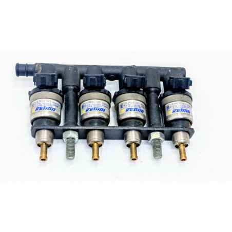 RAIL 4 INJECTORS LPG KEIHIN YELLOW 73CC
