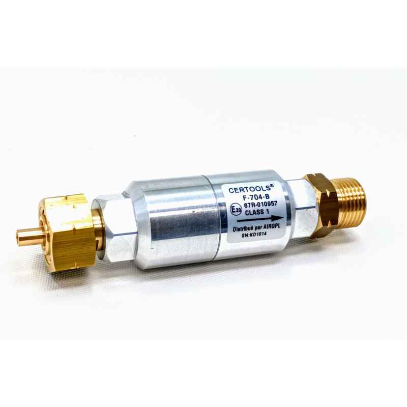 FILTR GAZU ALUMINIOWY CERTOOL PROSTY F704B-V7