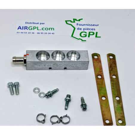 RAIL INJECTEUR GPL BRC 3 CYL FA09SQ99030402-P7