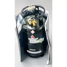 Thermal protection for gas bottle