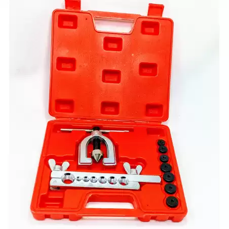 Beaten collar device for LPG pipe