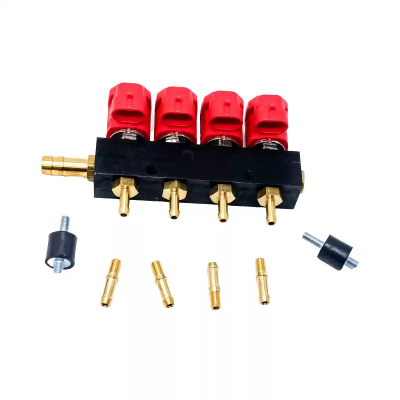 RAIL 4 CILINDROS VALTEK 3ohm