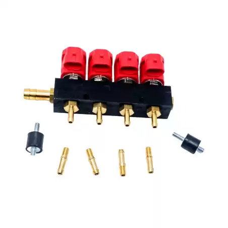 RAIL 4 CILINDROS VALTEK 3ohm