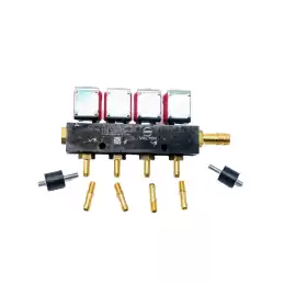 RAIL 4 CILINDROS VALTEK 3ohm