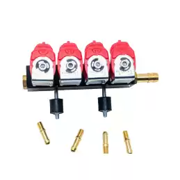 RAIL 4 CILINDROS VALTEK 3ohm