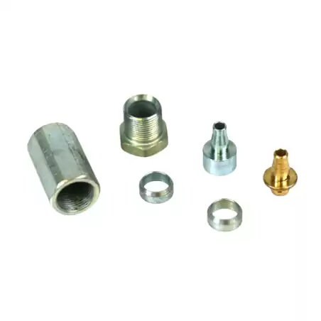 Conector de GLP 3/16" ICOM FLEXÍVEL VERDE IC5382