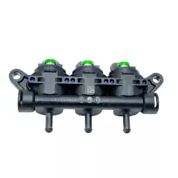 RAIL 3 INYECTORES VERDES LANDI RENZO GIRS12 S GI5446-D18