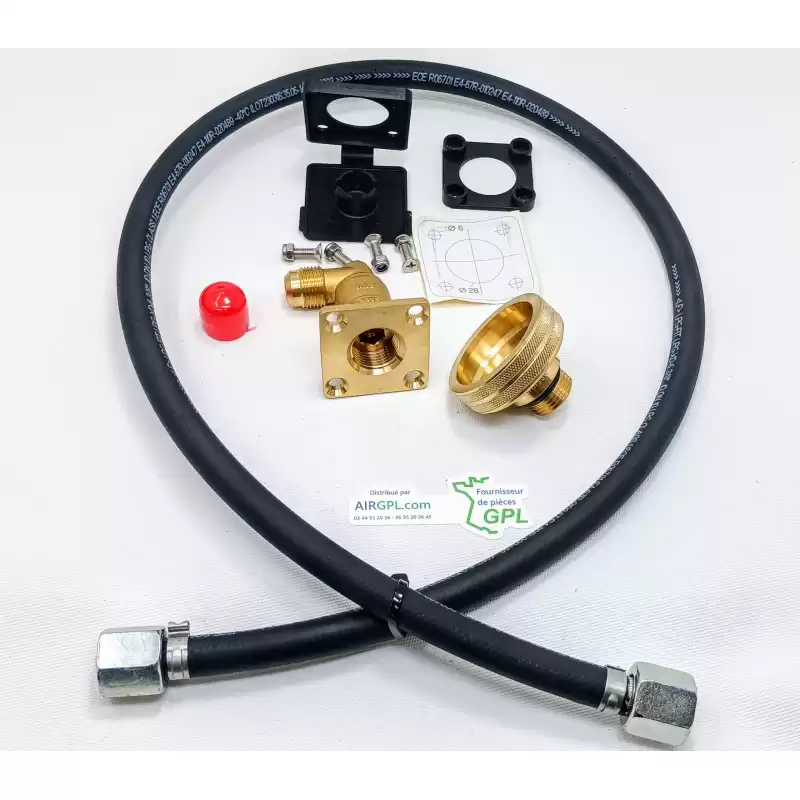 KIT DE ENCHIMENTO EMBUTIDO 90° RECAR1 Ø22 CAMPER CAR