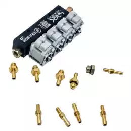 SPARK 4 CYL 2 OHM INJECTOR RAIL SP400704-E8