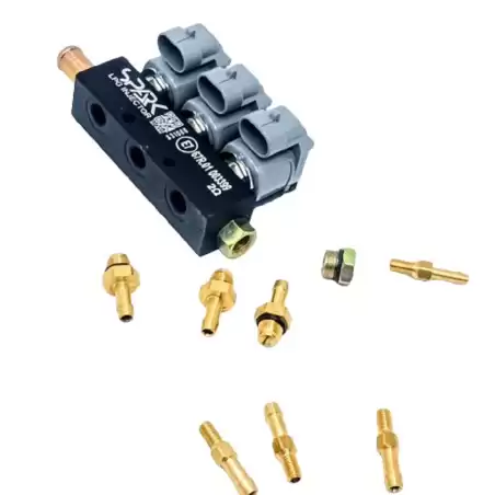 TRILHO INJETOR SPARK 3 CILINDROS 2 RAIL SP400703-E8