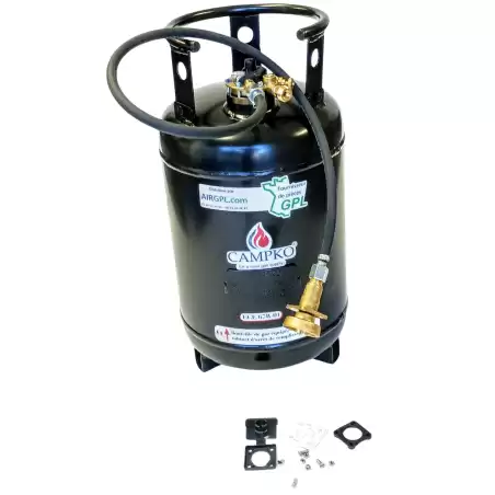 36L Gasflasche + CAMPKO Nachfüllbares Outdoor-Set