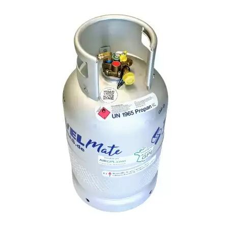 33L NAVULBARE ALUMINIUM GASFLES VOOR CAMPER