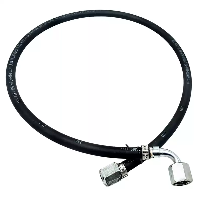 TUBO FLESSIBILE DRITTO 90° 1m25 FL3104