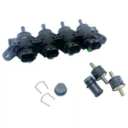 RAIL 4 GREEN INJECTORS LANDI RENZO GIRS124C-D18