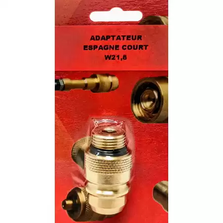 ADAPTATEUR BLISTER Ø22 BOUTEILLE GPL ESPAGNE-PORTUGAL B200 PC-52