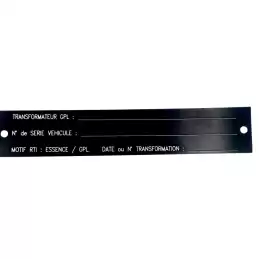 DREMEL ENGRAVER FOR LPG TRANSFORMATION PLATE