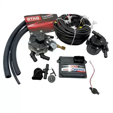 AC STAG 4-ZYLINDER QBOX MEHR KOMPLETTES KIT