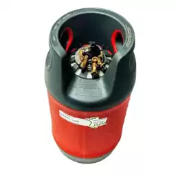 24L REFILLABLE GAS BOTTLE COMPOSITE MULTIVALVE + FRANCE CONNECTOR BC7368RF