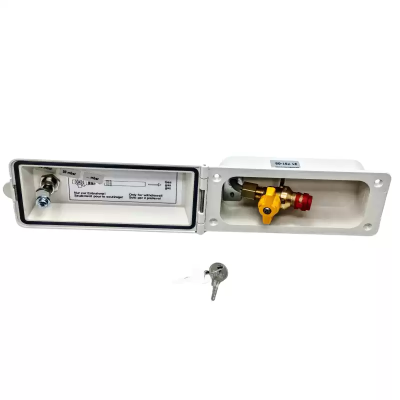 CAIXA DE EMBUTIR GOK COM TOMADA PARA GÁS E ÁGUA CA6134-P7