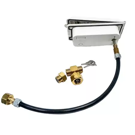 CAIXA DE EMBUTIR COMPLETA COM TOMADA A GÁS-BA6134C-P7